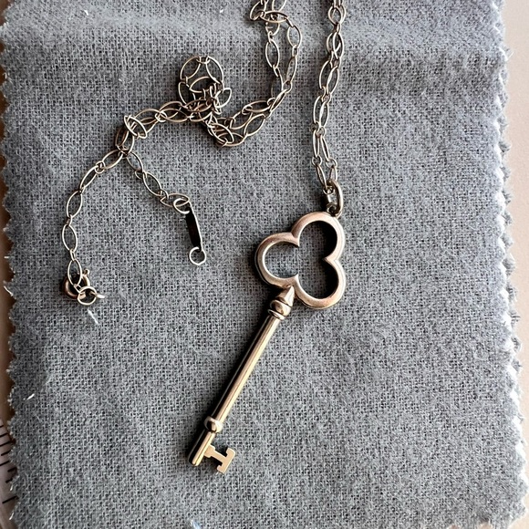 Tiffany Key Necklace with Oval chain - Picture 3 of 4